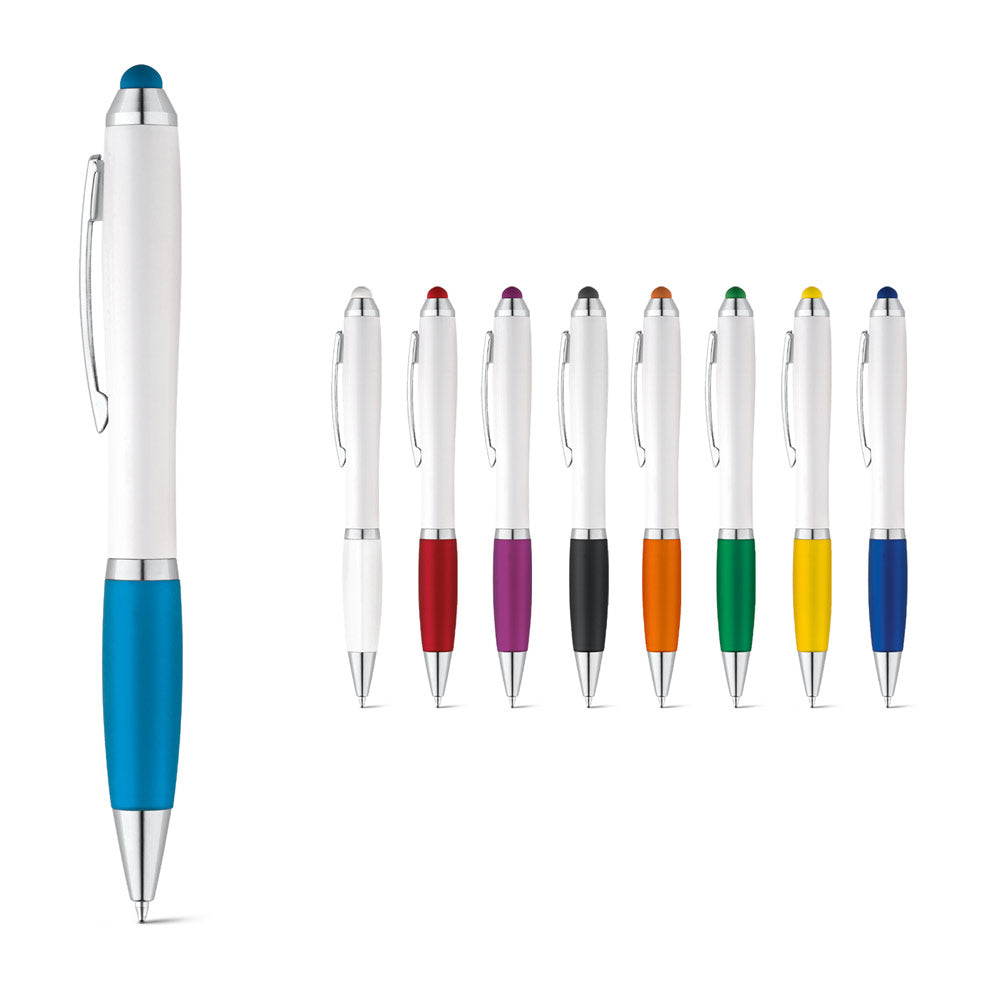 Sans. Ball Pen With Twist Mechanism And Metal Clip