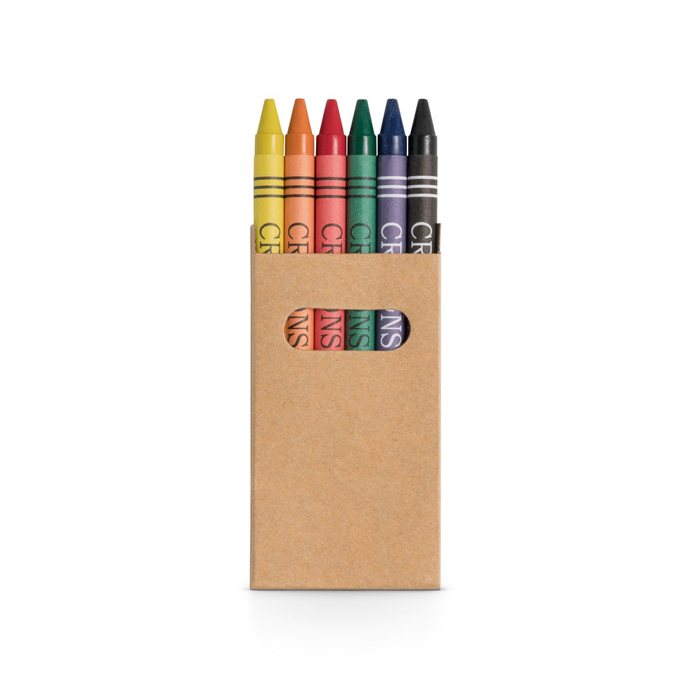 Eagle. Box With 6 Crayon