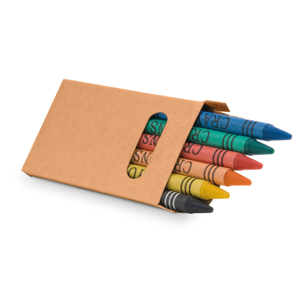 Eagle. Box With 6 Crayon
