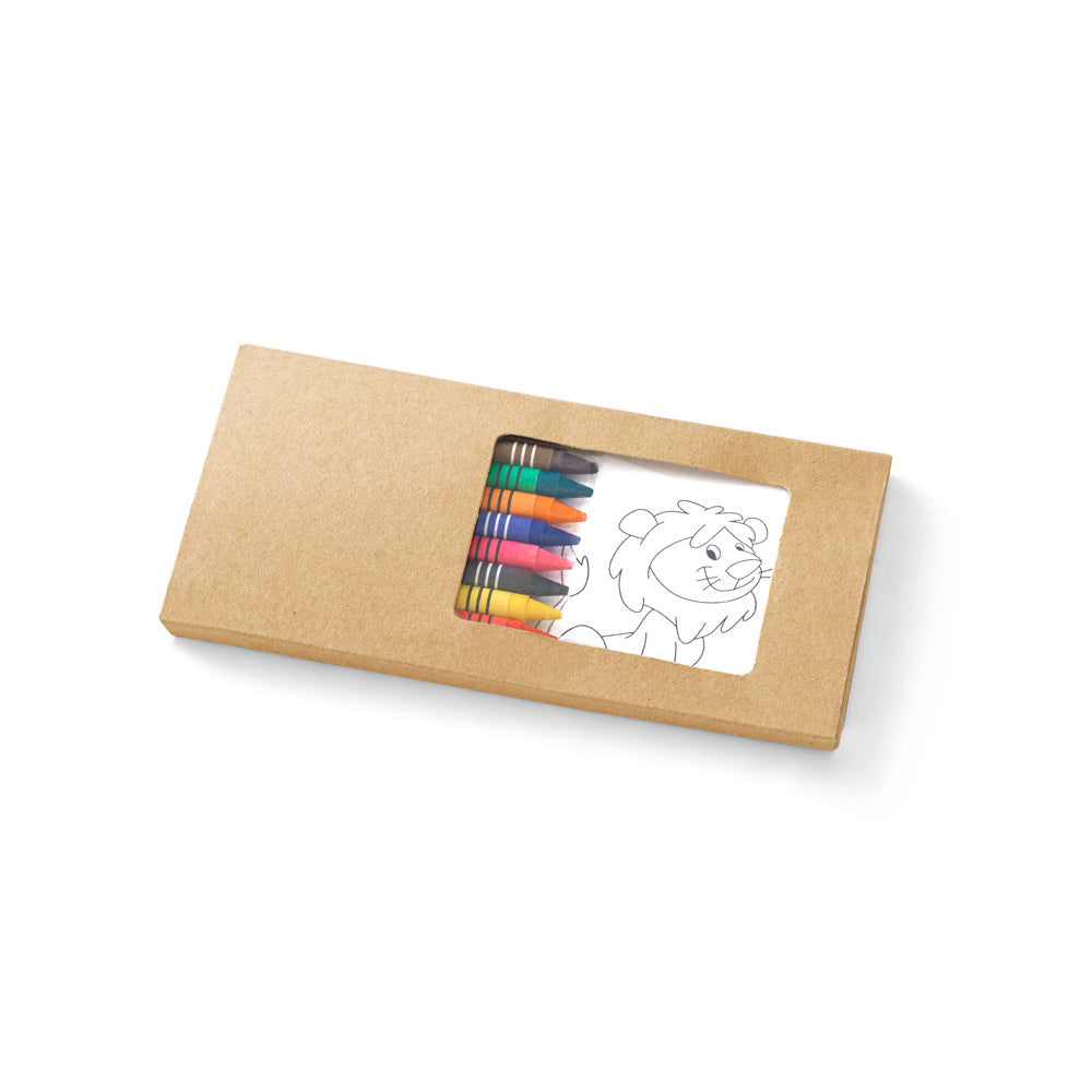 Jaguar. Colouring Set Supplied In A Kraft Paper Box