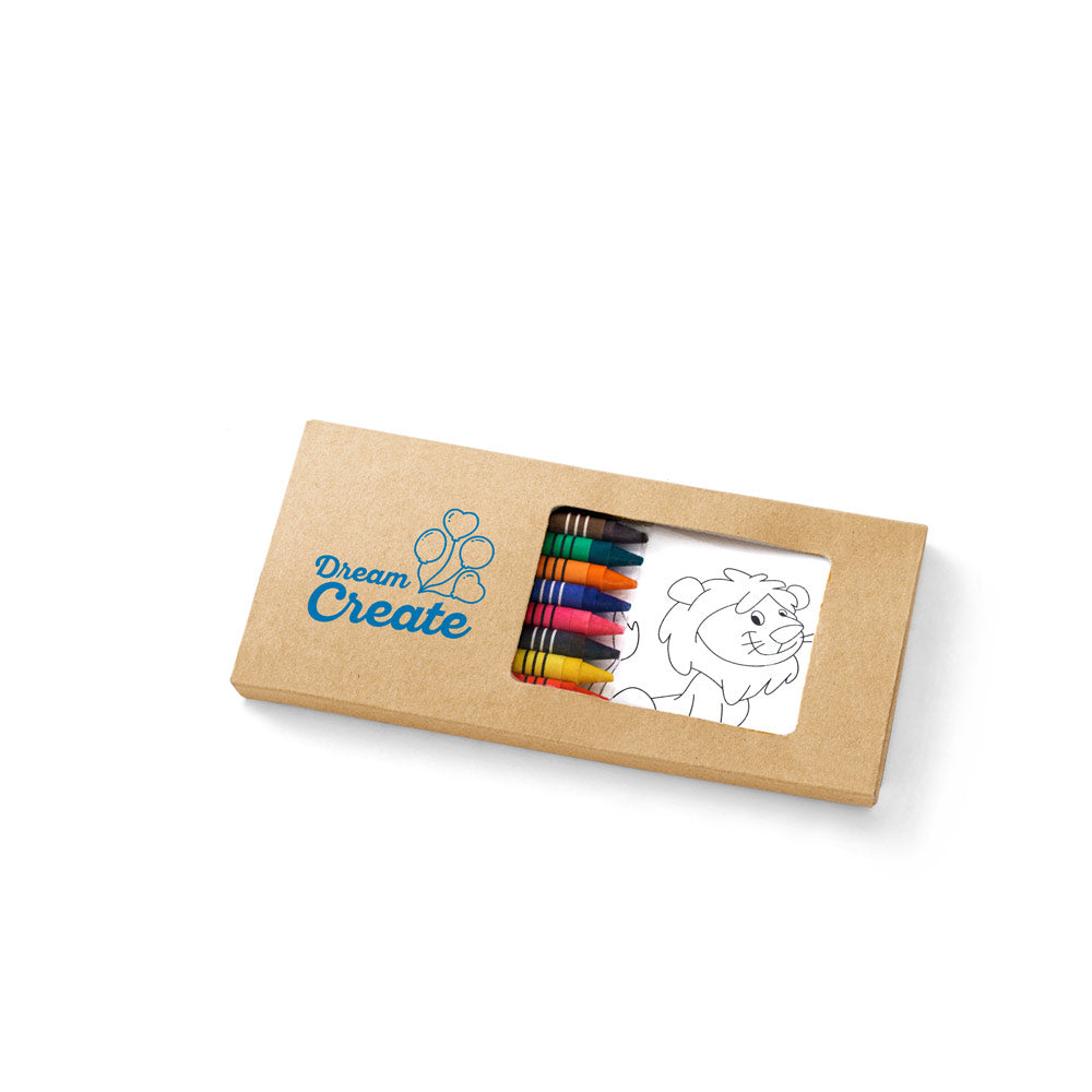 Jaguar. Colouring Set Supplied In A Kraft Paper Box