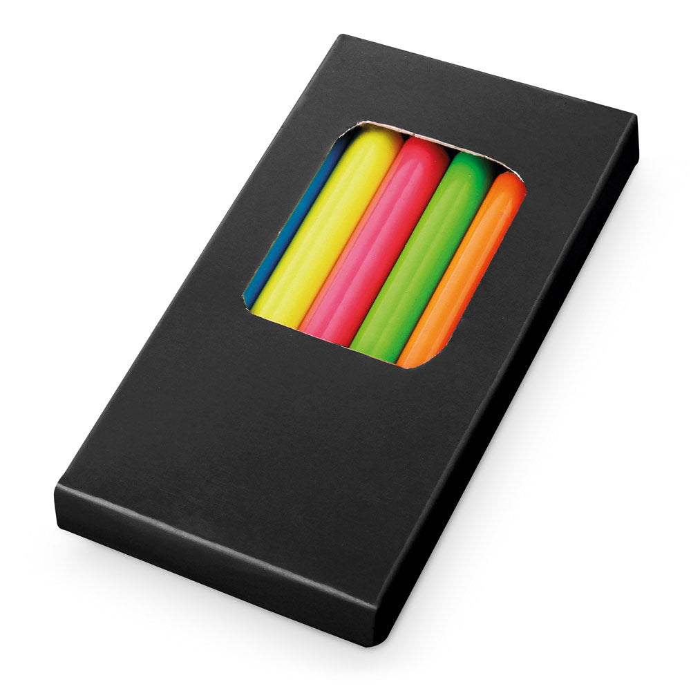 Memling. Pencil Box With 6 Coloured Pencils