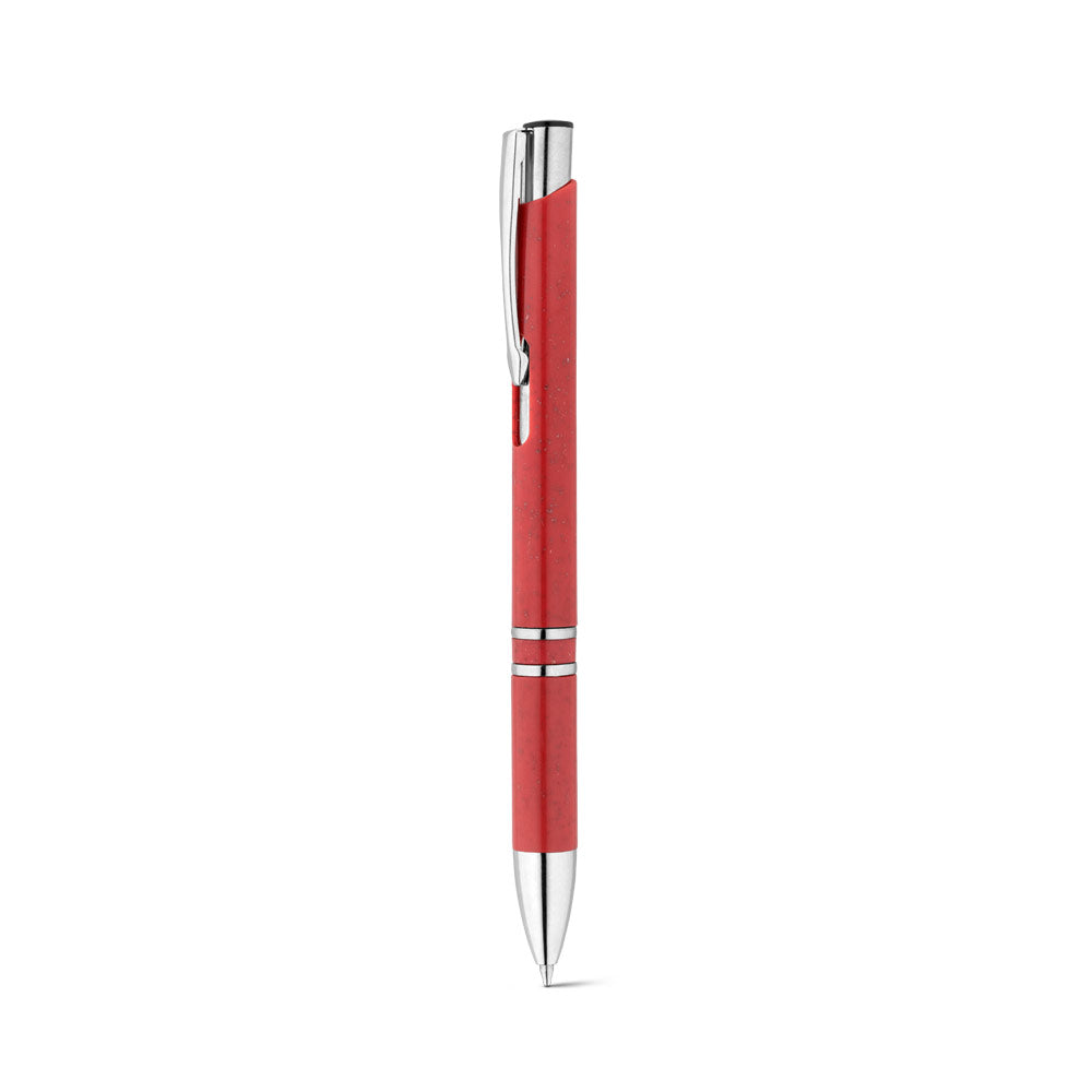 Beta Wheat. Straw Fibre And Abs Ball Pen With Clip