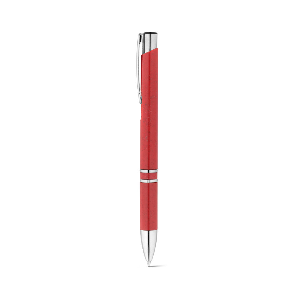 Beta Wheat. Straw Fibre And Abs Ball Pen With Clip
