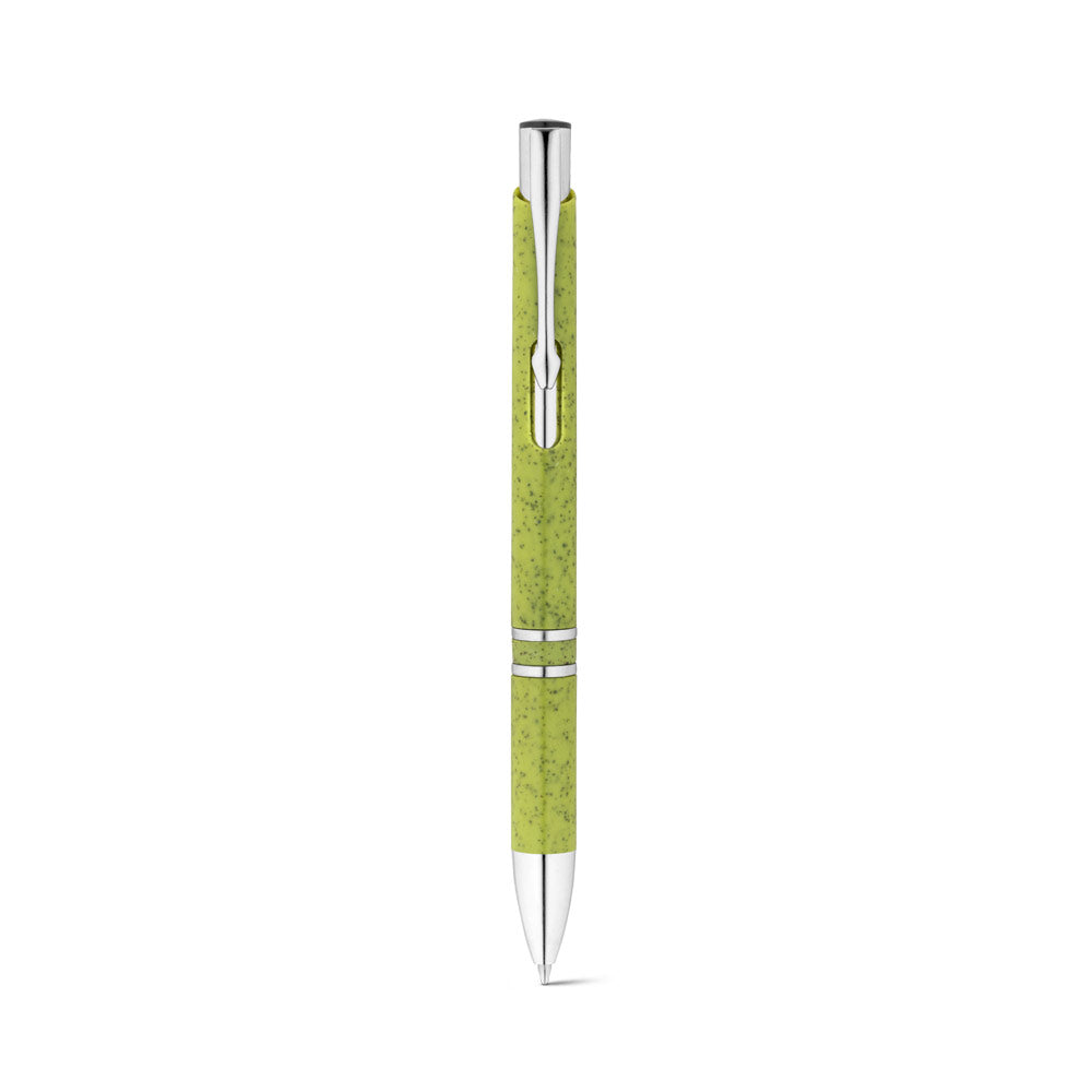 Beta Wheat. Straw Fibre And Abs Ball Pen With Clip