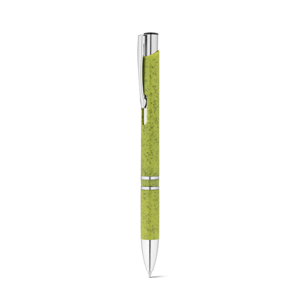 Beta Wheat. Straw Fibre And Abs Ball Pen With Clip