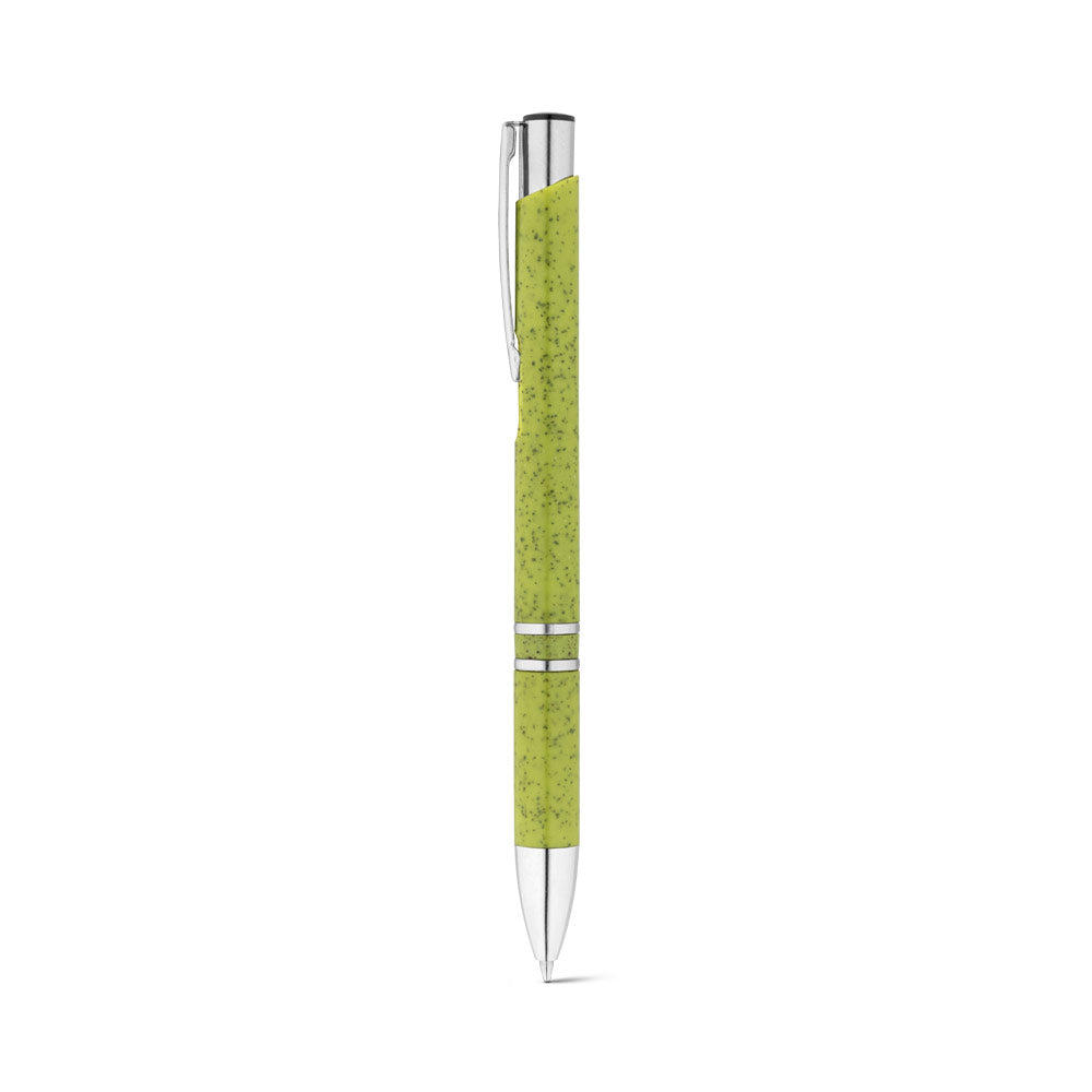 Beta Wheat. Straw Fibre And Abs Ball Pen With Clip