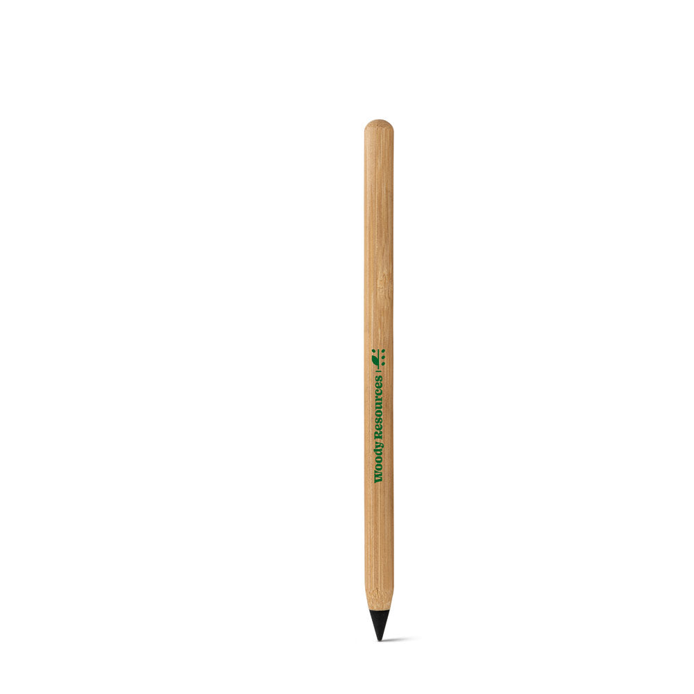 Infinity. Inkless Pen In Bamboo With Graphite Tip