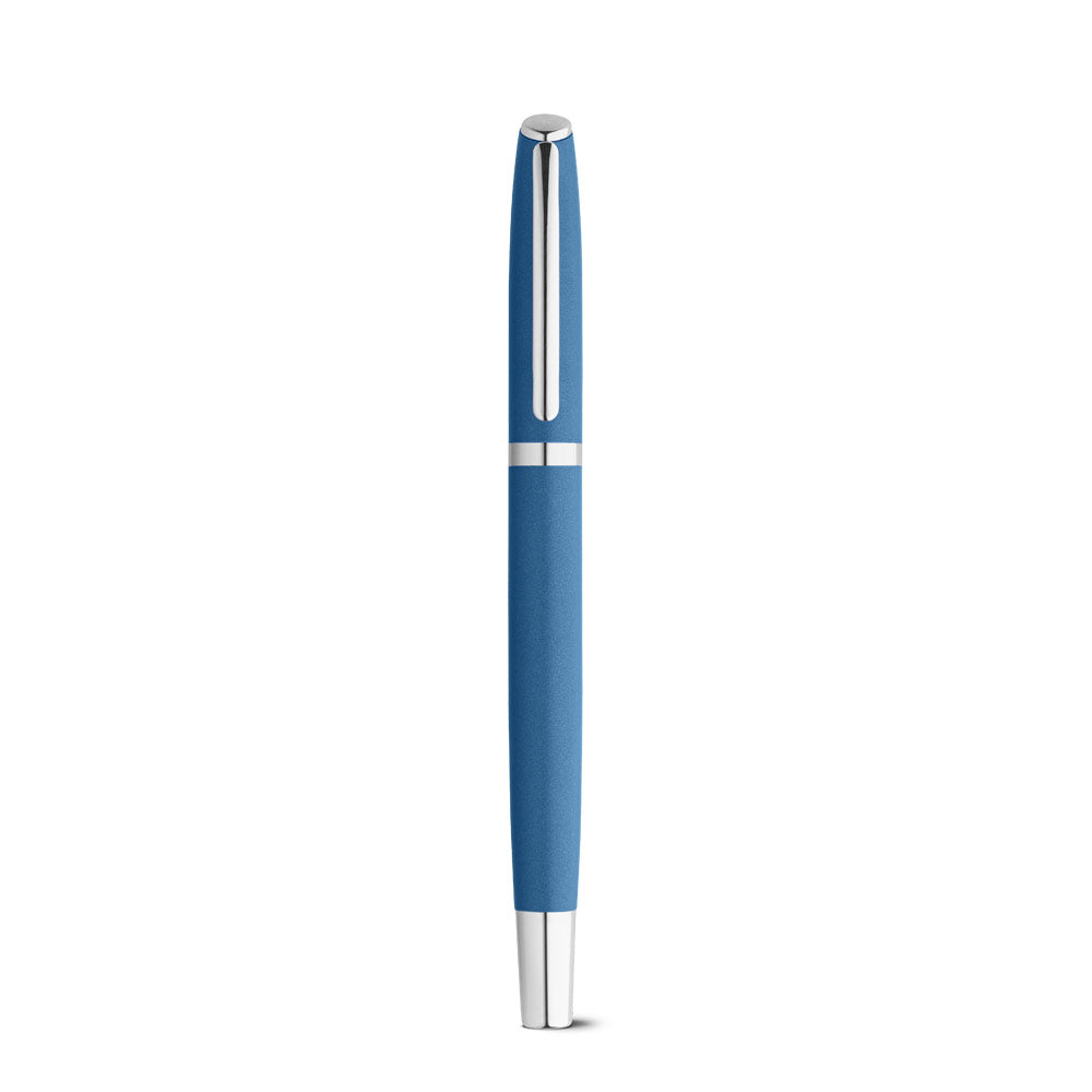 Re-Lando-Set. Roller And Ball Pen Set With Recycled Aluminium (100% Ral) Body