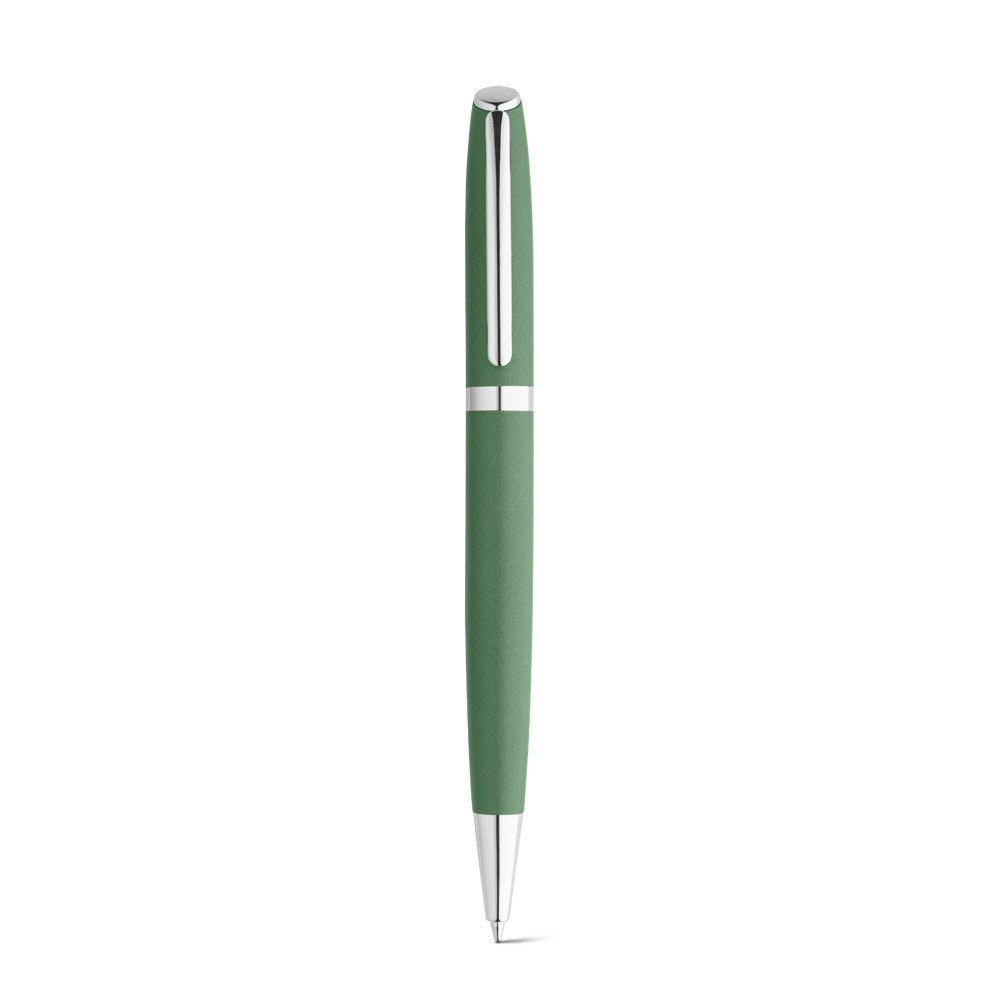Re-Lando-Set. Roller And Ball Pen Set With Recycled Aluminium (100% Ral) Body