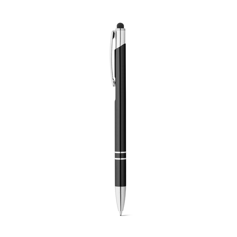 Galba. Aluminium Ball Pen With Touch Tip And Clip