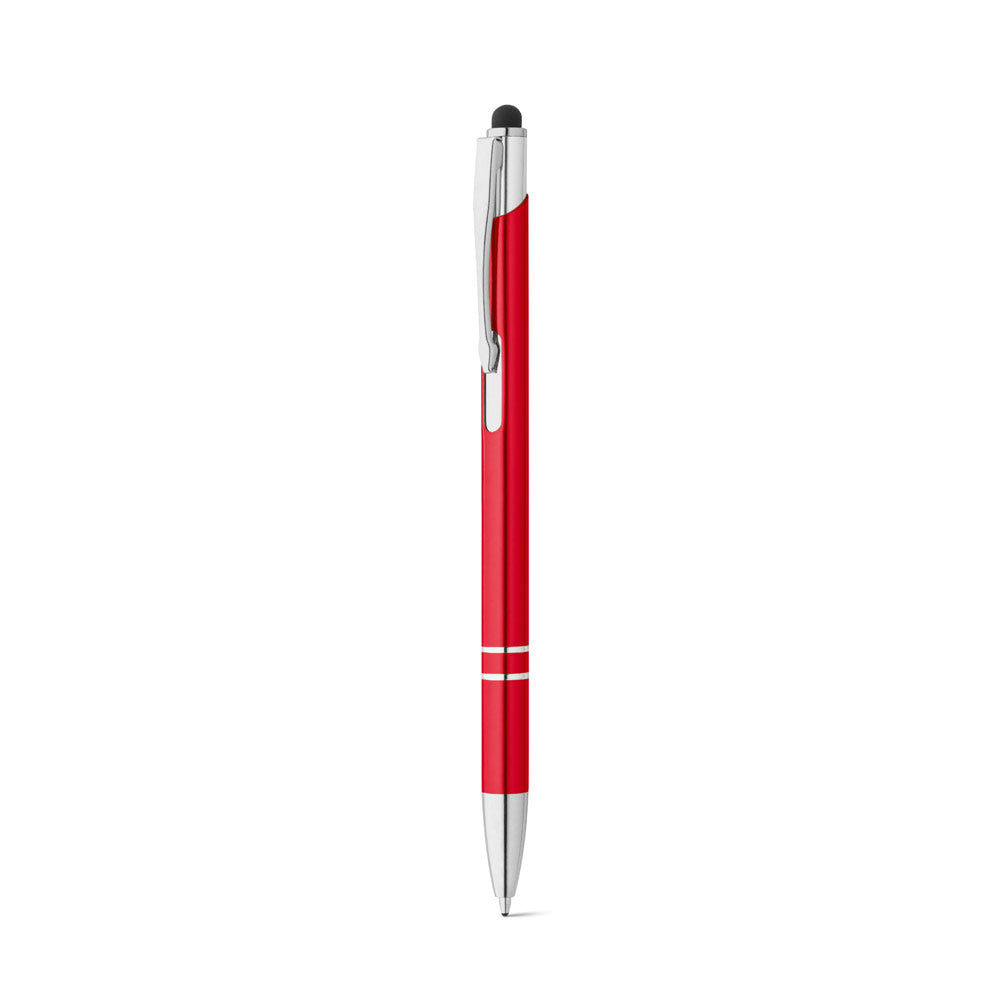 Galba. Aluminium Ball Pen With Touch Tip And Clip