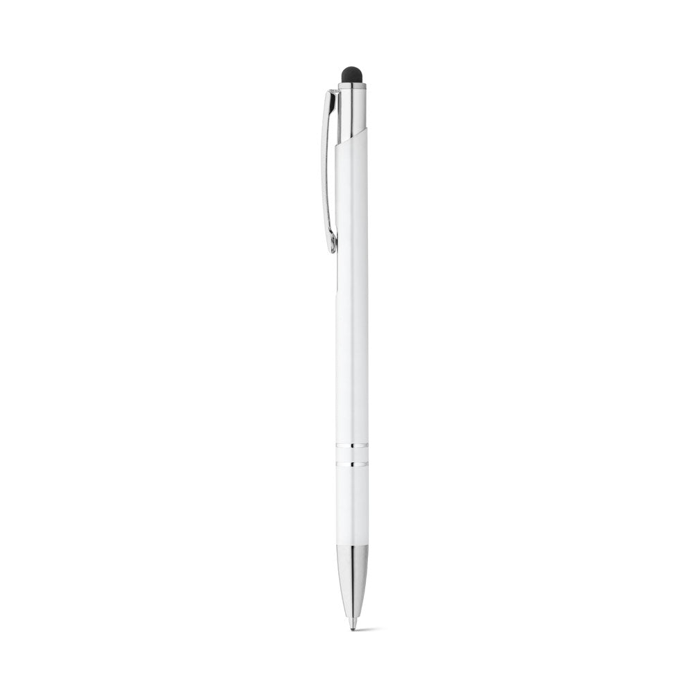 Galba. Aluminium Ball Pen With Touch Tip And Clip