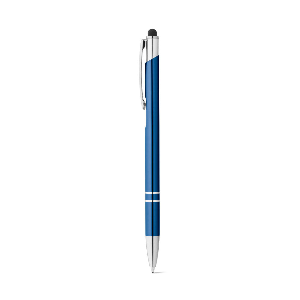 Galba. Aluminium Ball Pen With Touch Tip And Clip