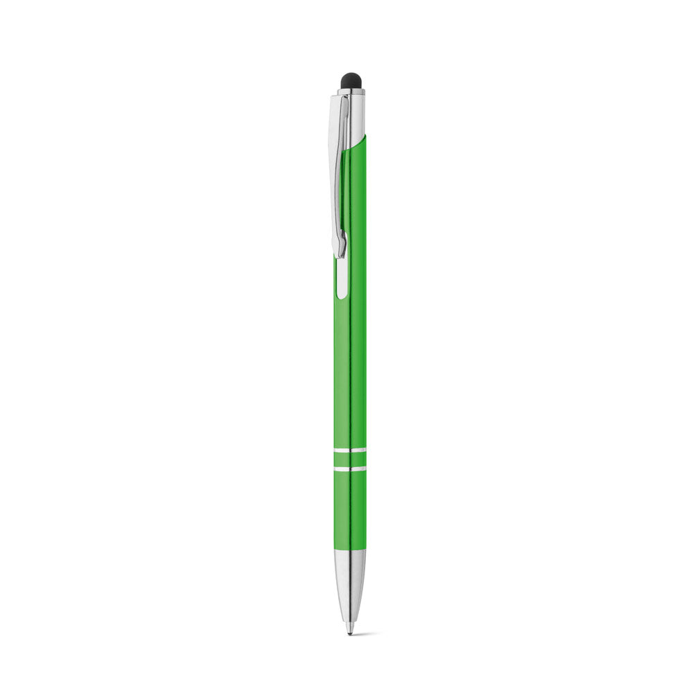 Galba. Aluminium Ball Pen With Touch Tip And Clip