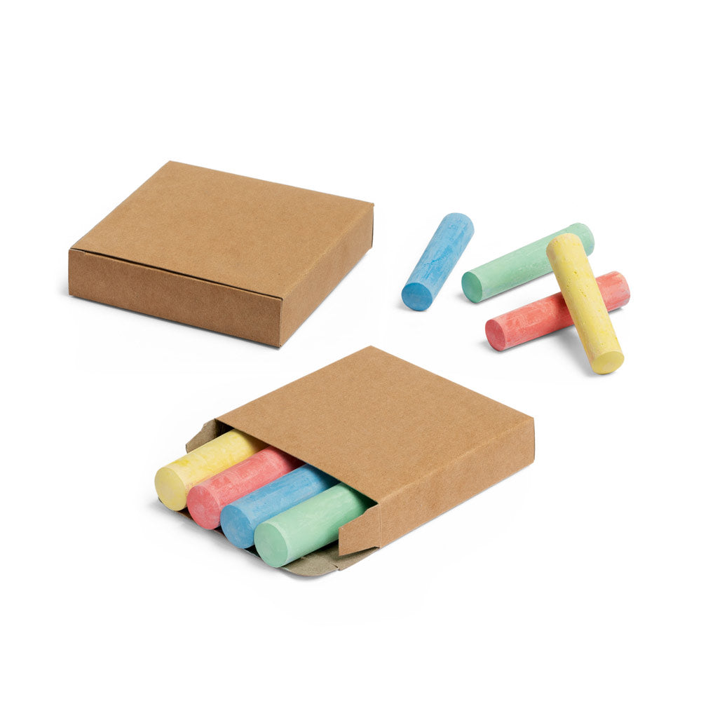 Parrot. Pack Of 4 Chalk Sticks