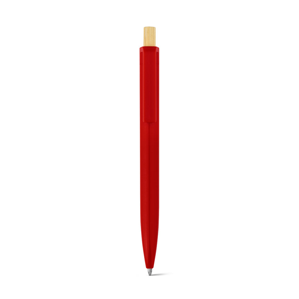 Zara. Recycled Abs (100% Rabs) Ballpoint Pen With Bamboo Button
