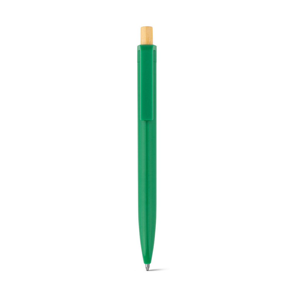 Zara. Recycled Abs (100% Rabs) Ballpoint Pen With Bamboo Button