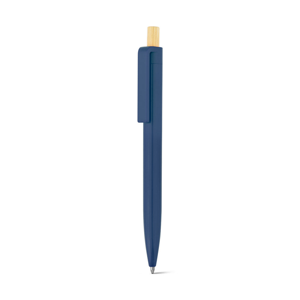 Zara. Recycled Abs (100% Rabs) Ballpoint Pen With Bamboo Button