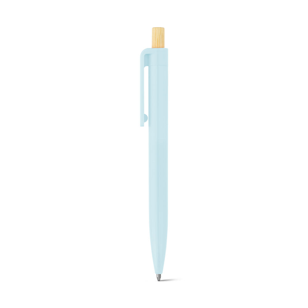 Zara. Recycled Abs (100% Rabs) Ballpoint Pen With Bamboo Button