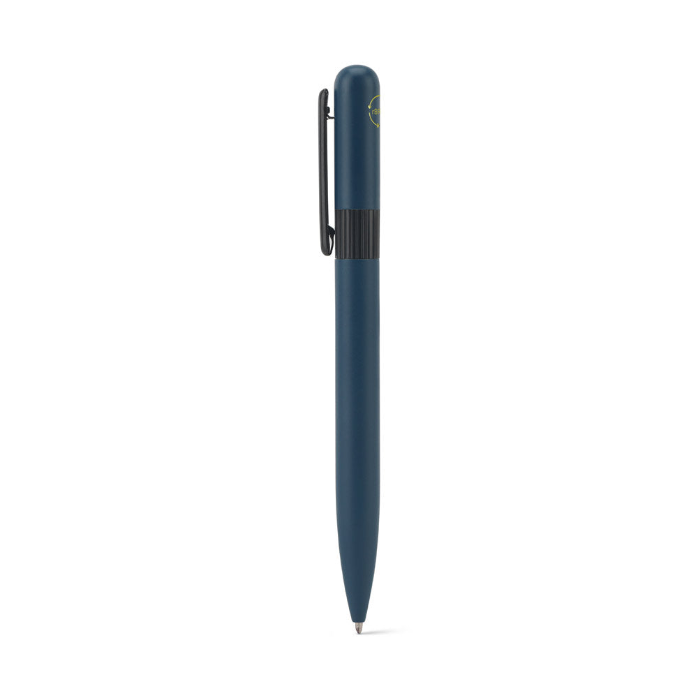 Elsie Round. Metal Ballpoint (60% Recycled) With Rounded Design