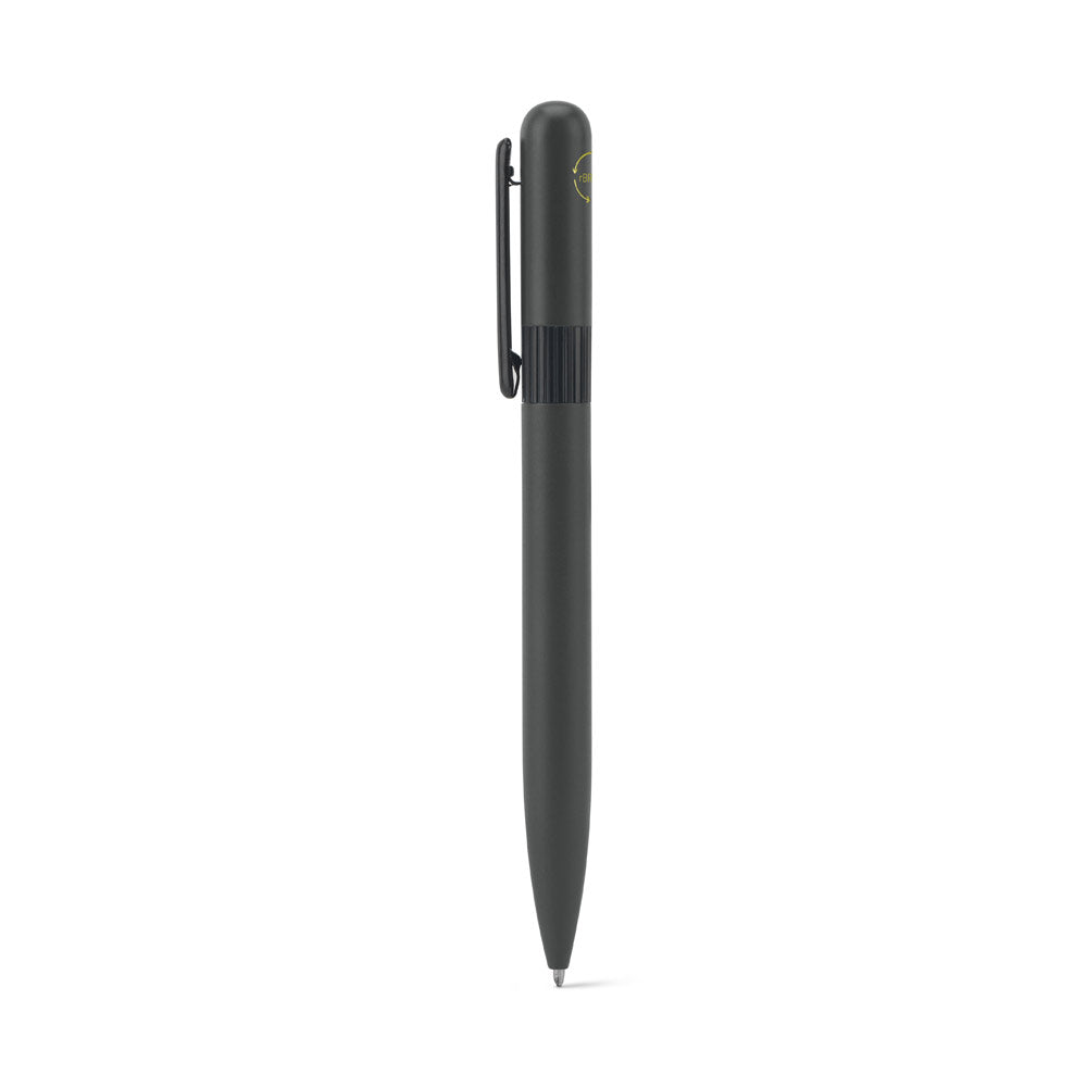 Elsie Round. Metal Ballpoint (60% Recycled) With Rounded Design