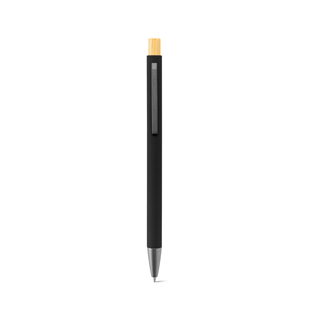 Zylen. Ballpoint Pen In Recycled Aluminum (100% Ral), With Rubber Finish