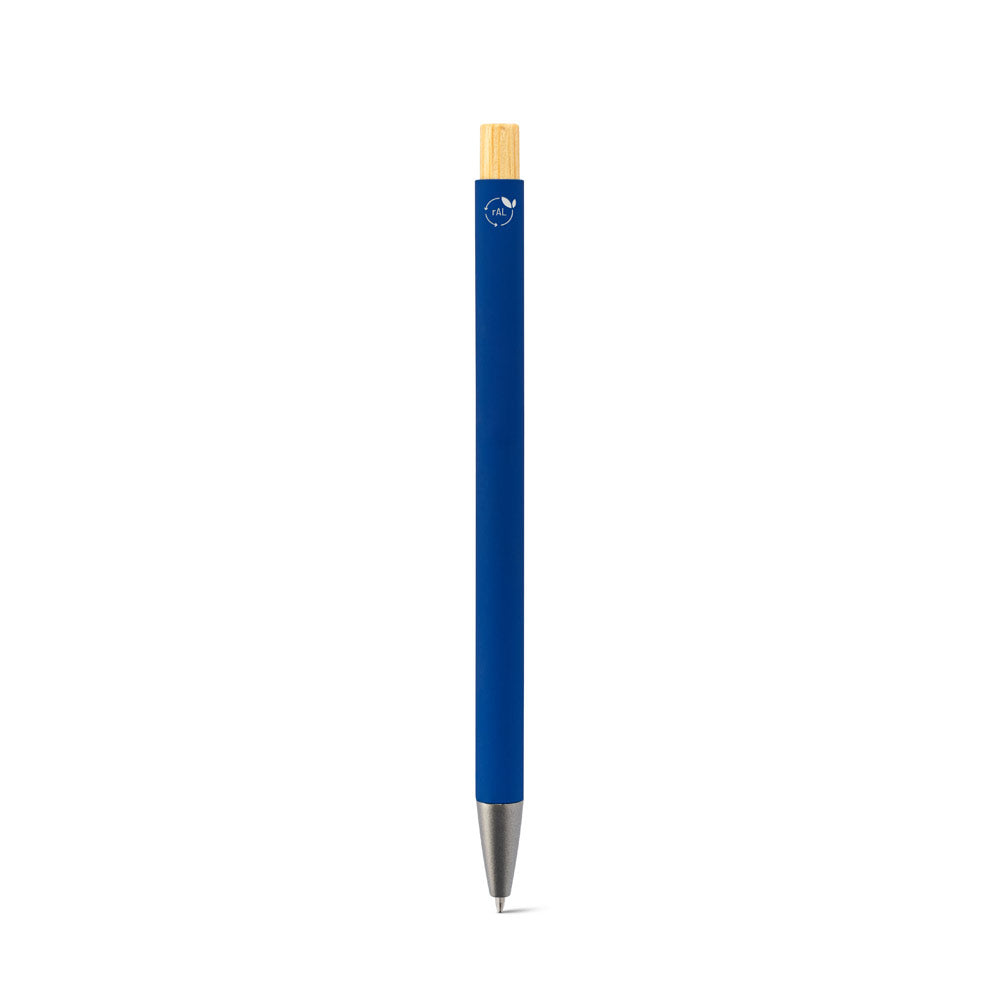 Zylen. Ballpoint Pen In Recycled Aluminum (100% Ral), With Rubber Finish
