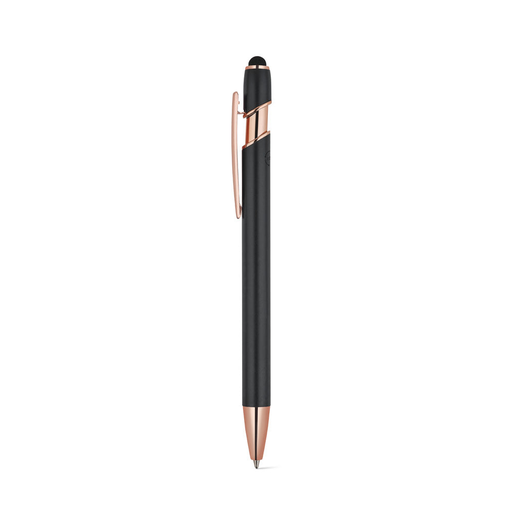 Neil Rose. Ballpoint Pen Made From Recycled Aluminium (100% Ral), With A Matt Finish And Blue Ink
