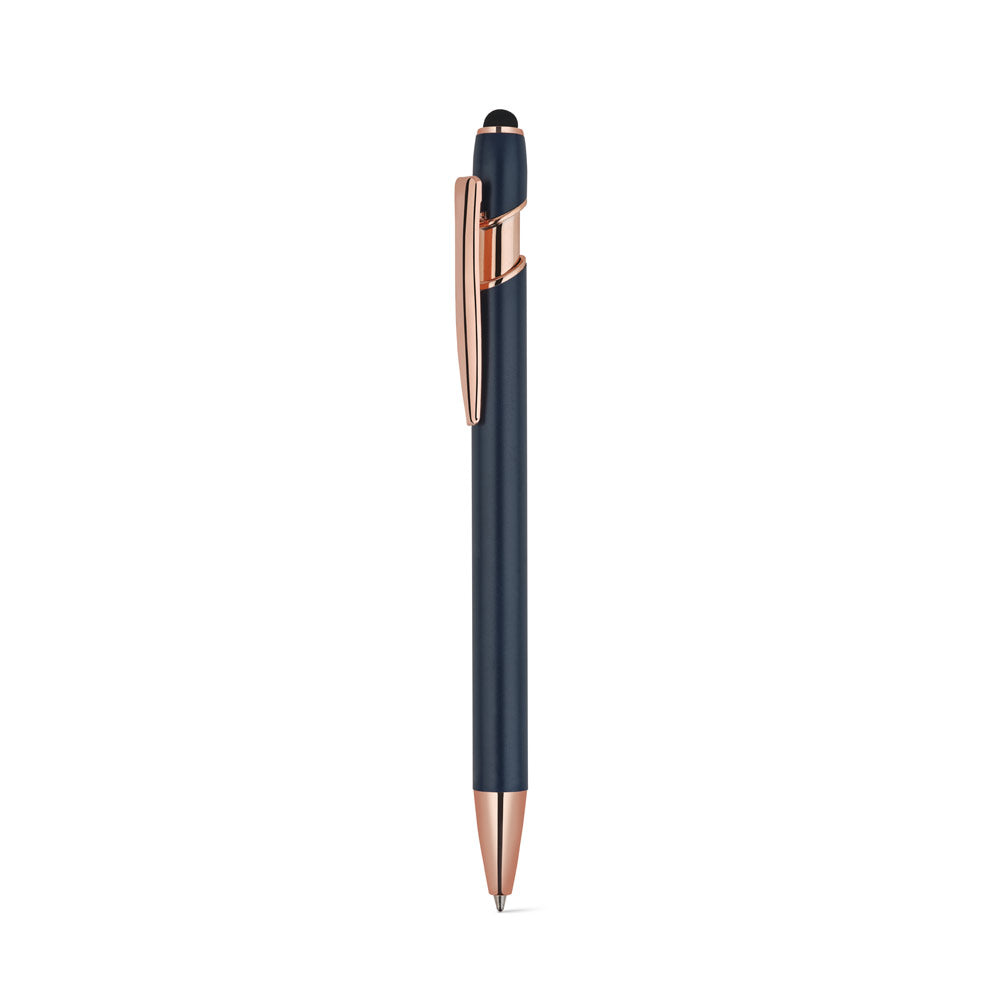 Neil Rose. Ballpoint Pen Made From Recycled Aluminium (100% Ral), With A Matt Finish And Blue Ink