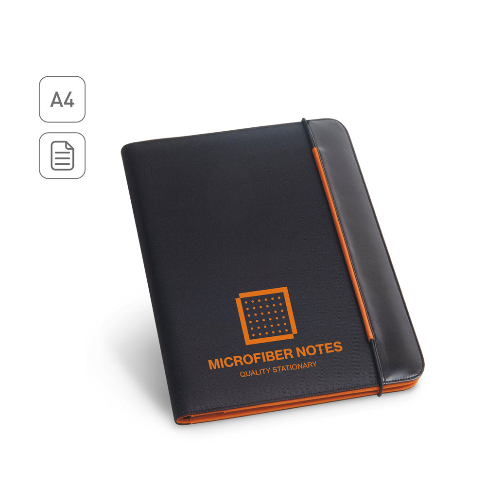 Fitzgerald. A4 Folder In Pu And 800D With Lined Pages