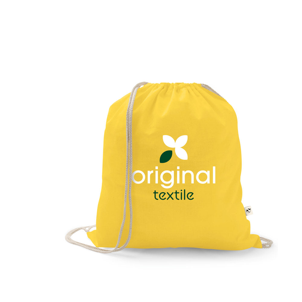 Istanbul. Backpack Made From Recycled Cotton (70%) And Polyester (30% Rpet) (150 G/M²)