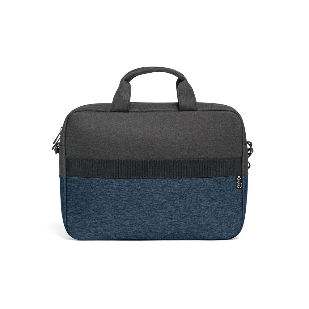 Genoa. Padded Laptop Bag In 600D High-Density Recycled Polyester 15"