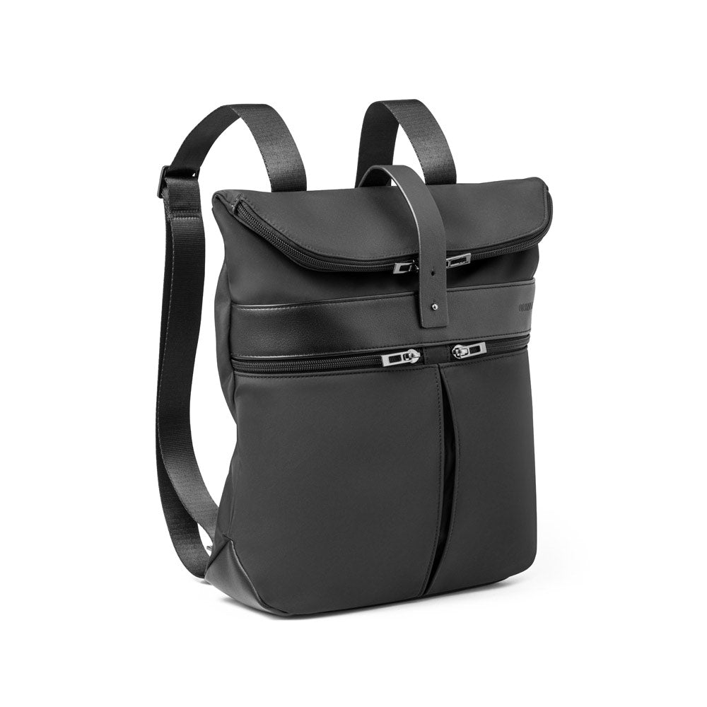 Rover Backpack. Microfibre And Pu Backpack