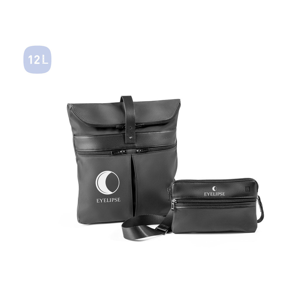 Rover Backpack. Microfibre And Pu Backpack