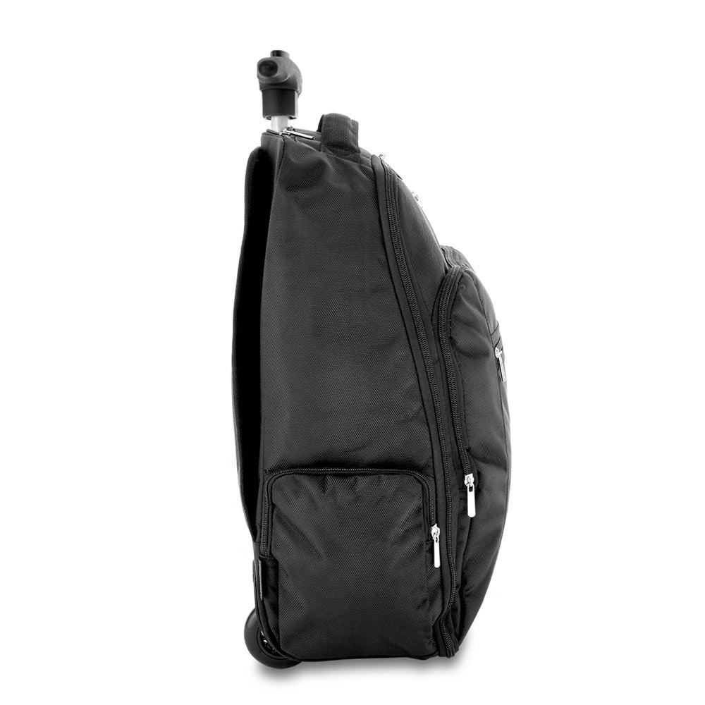 Avenir. 17" Laptop Trolley Backpack In 1680D And 300D Polyester