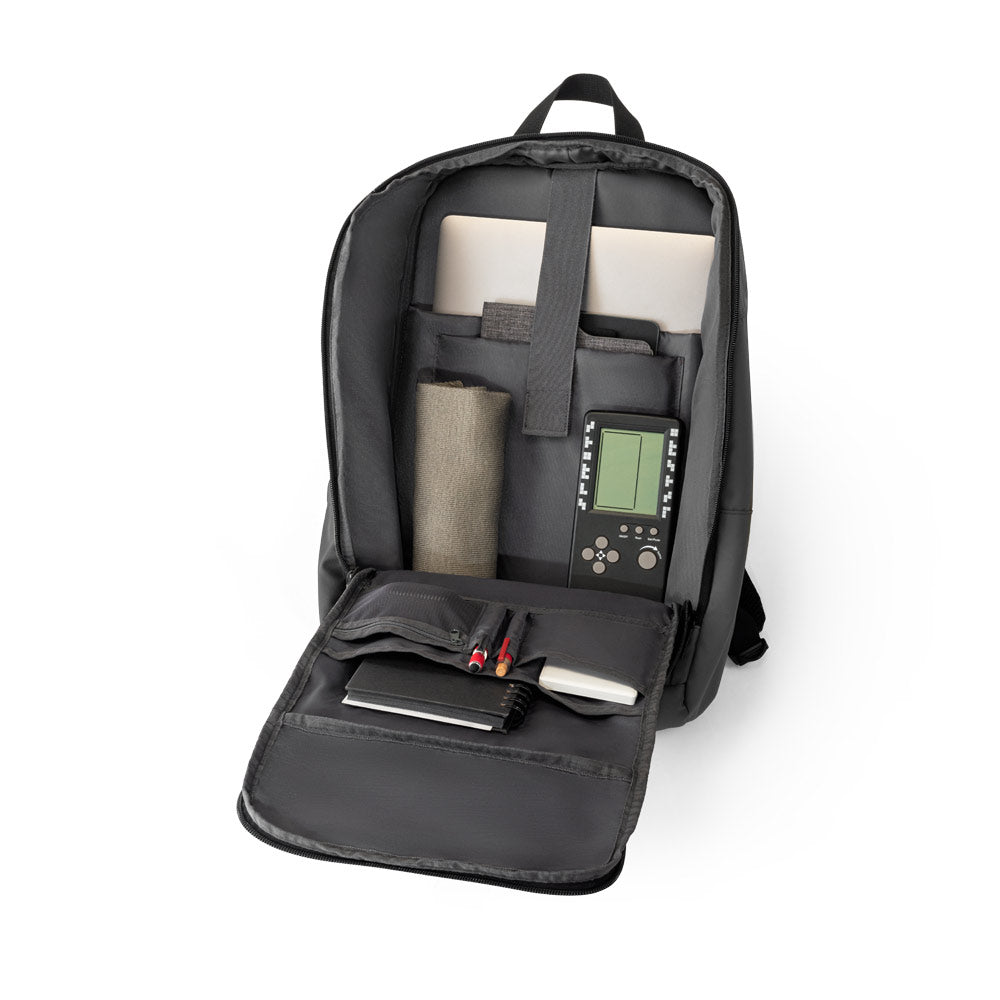 Toulon. 600D Recycled Polyester High-Density Water-Resistant Notebook Backpack 16"