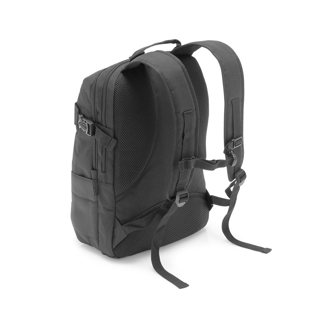 Zippers Bpack. 15'6" Laptop Backpack In 300D Polyester And 840D Jacquard