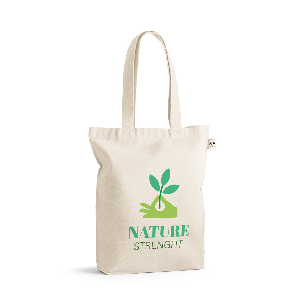 Girona. Cotton (50%), Recycled Cotton (30%) And Polyester (20% Rpet) Bag (220 G/ M²)