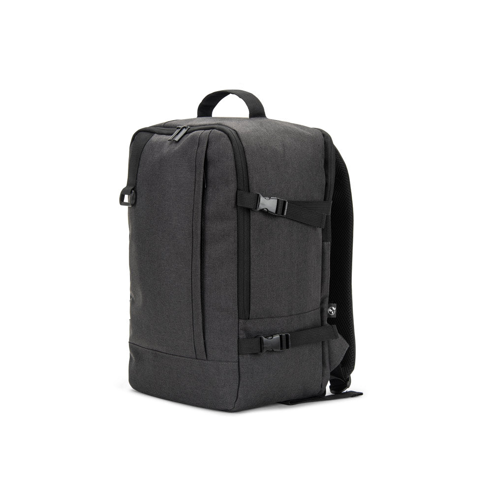 Cies. Backpack Made From High-Density 600D Recycled Polyester, Meeting Airline Size Requirements