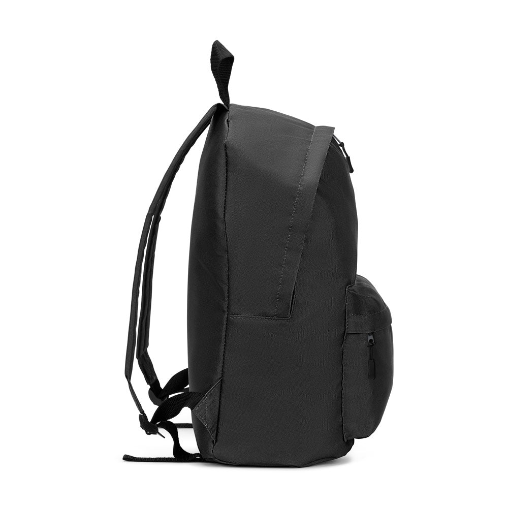 Rosario. Classic Backpack With A Timeless Design In 600D Recycled Polyester