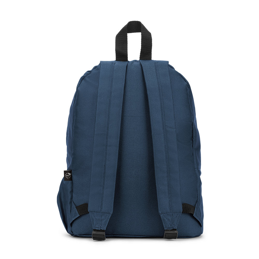 Rosario. Classic Backpack With A Timeless Design In 600D Recycled Polyester