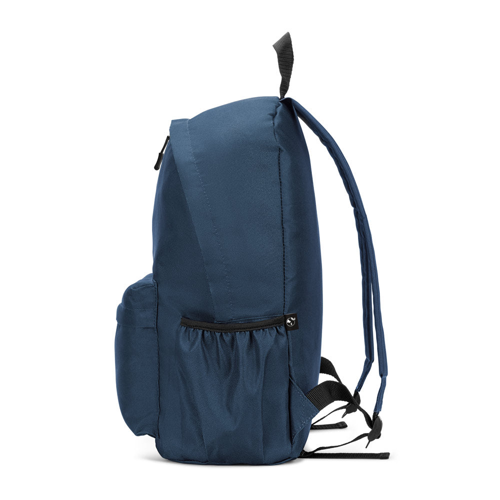 Rosario. Classic Backpack With A Timeless Design In 600D Recycled Polyester