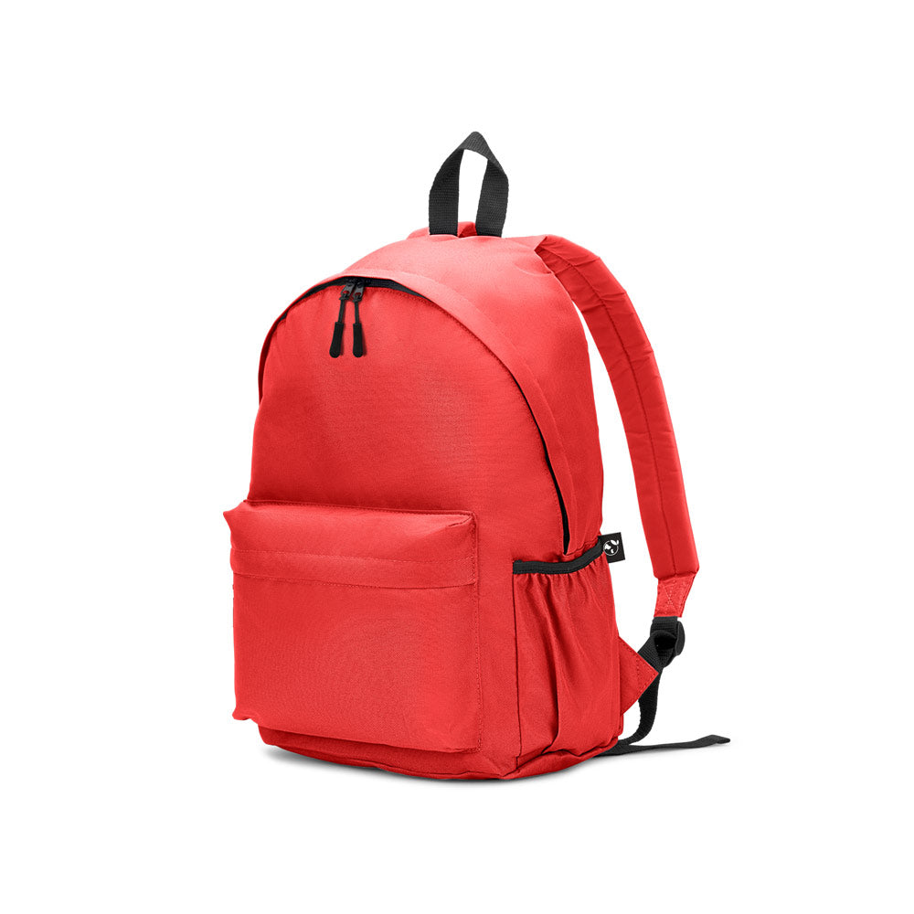 Rosario. Classic Backpack With A Timeless Design In 600D Recycled Polyester