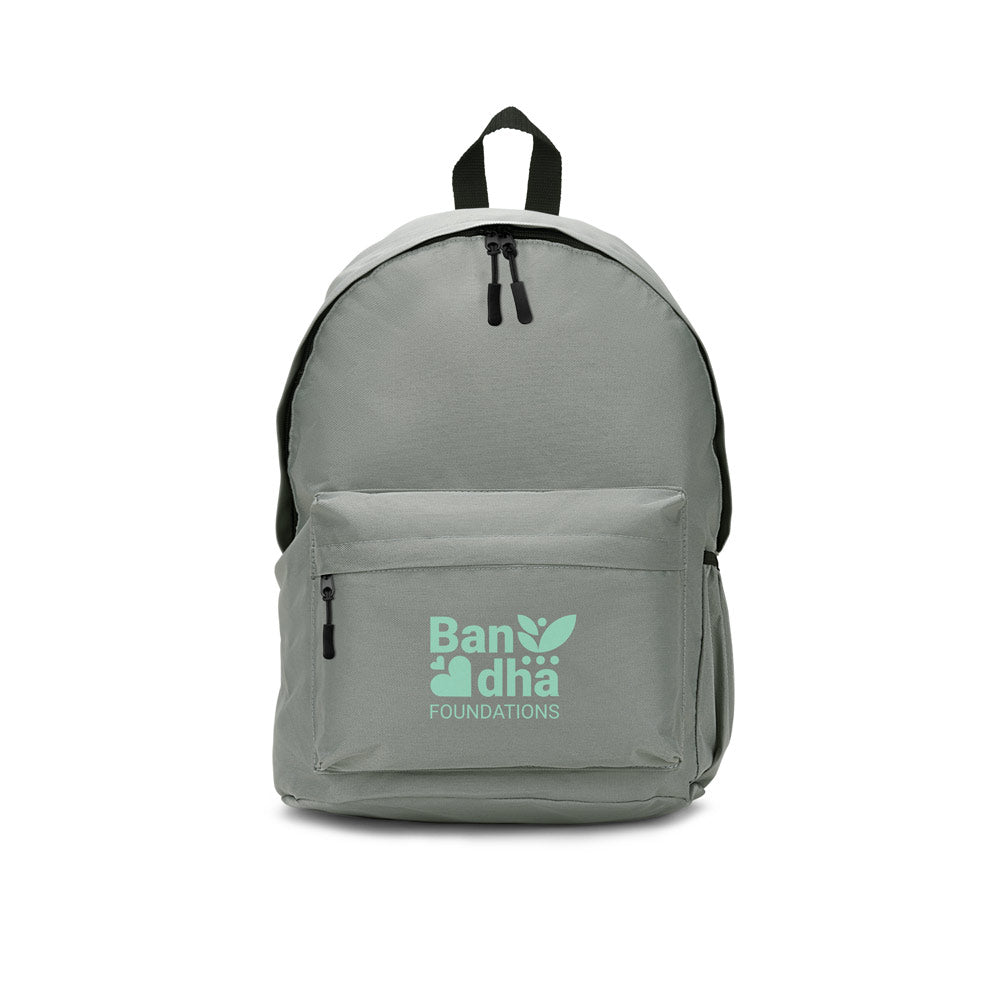 Rosario. Classic Backpack With A Timeless Design In 600D Recycled Polyester
