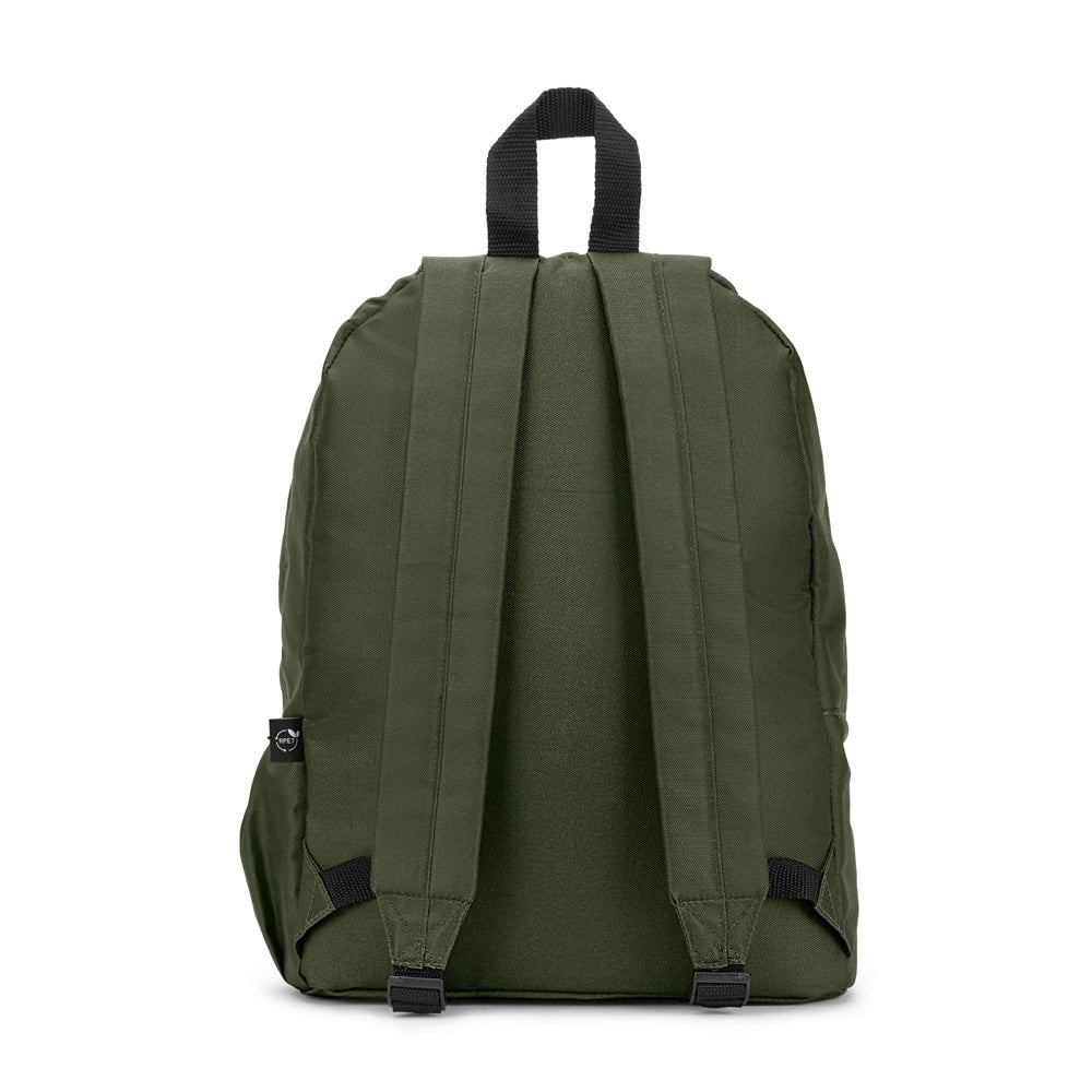 Rosario. Classic Backpack With A Timeless Design In 600D Recycled Polyester