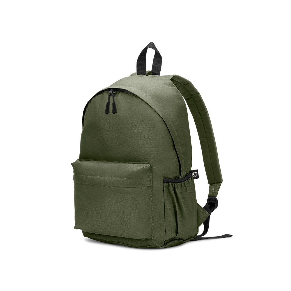 Rosario. Classic Backpack With A Timeless Design In 600D Recycled Polyester