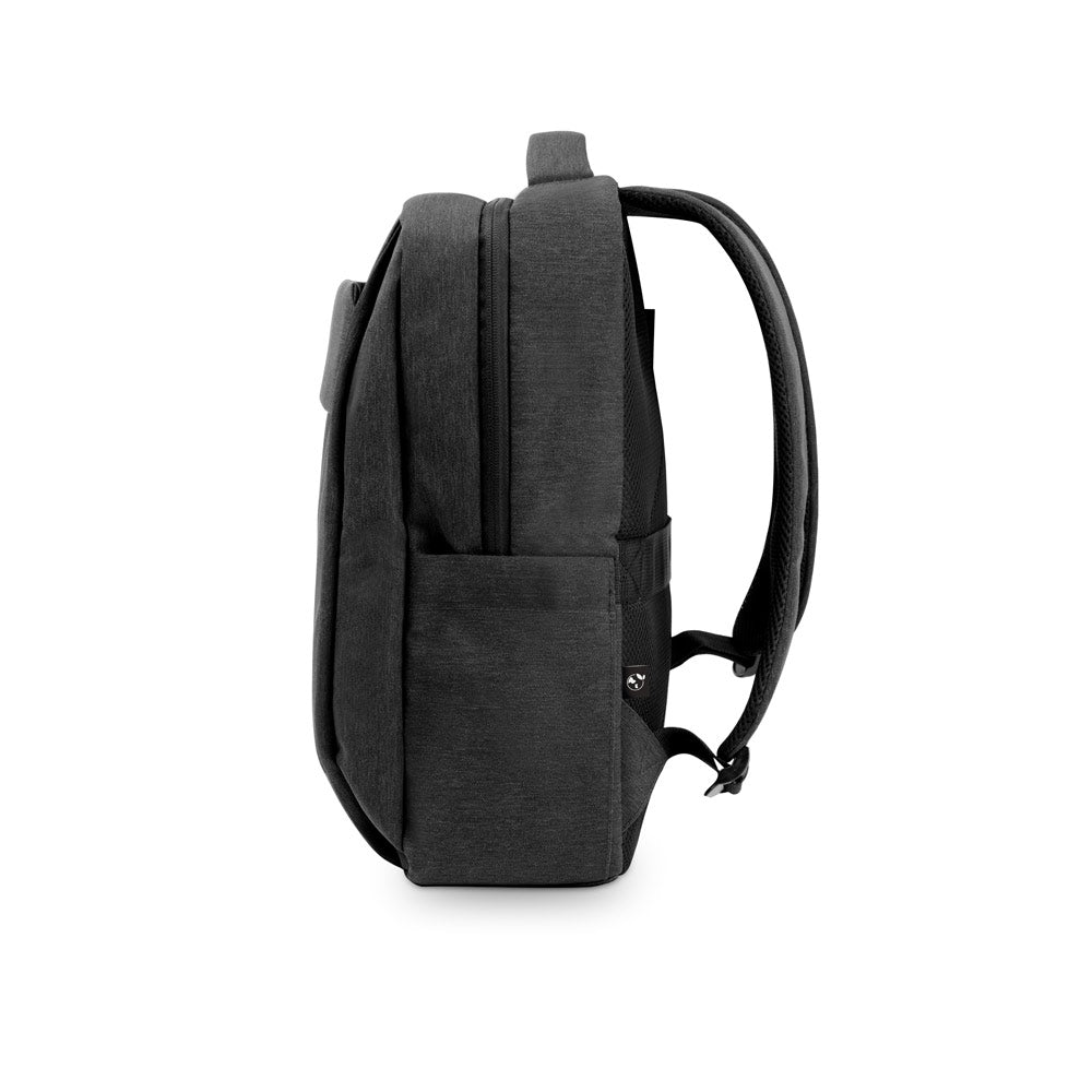 Coventry. 15.6" Fully Padded Laptop Backpack In 300D Recycled High-Density Polyester And 210D Recycled Polyester Lining
