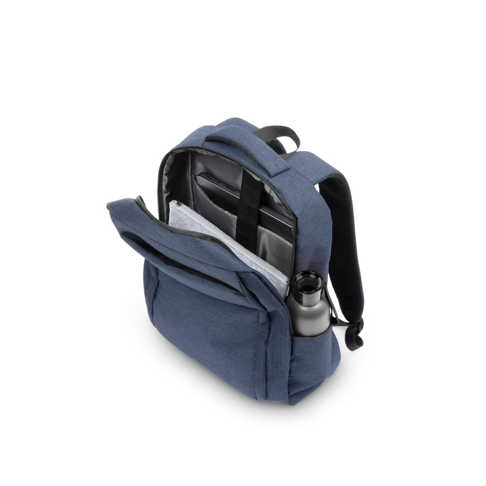 Coventry. 15.6" Fully Padded Laptop Backpack In 300D Recycled High-Density Polyester And 210D Recycled Polyester Lining