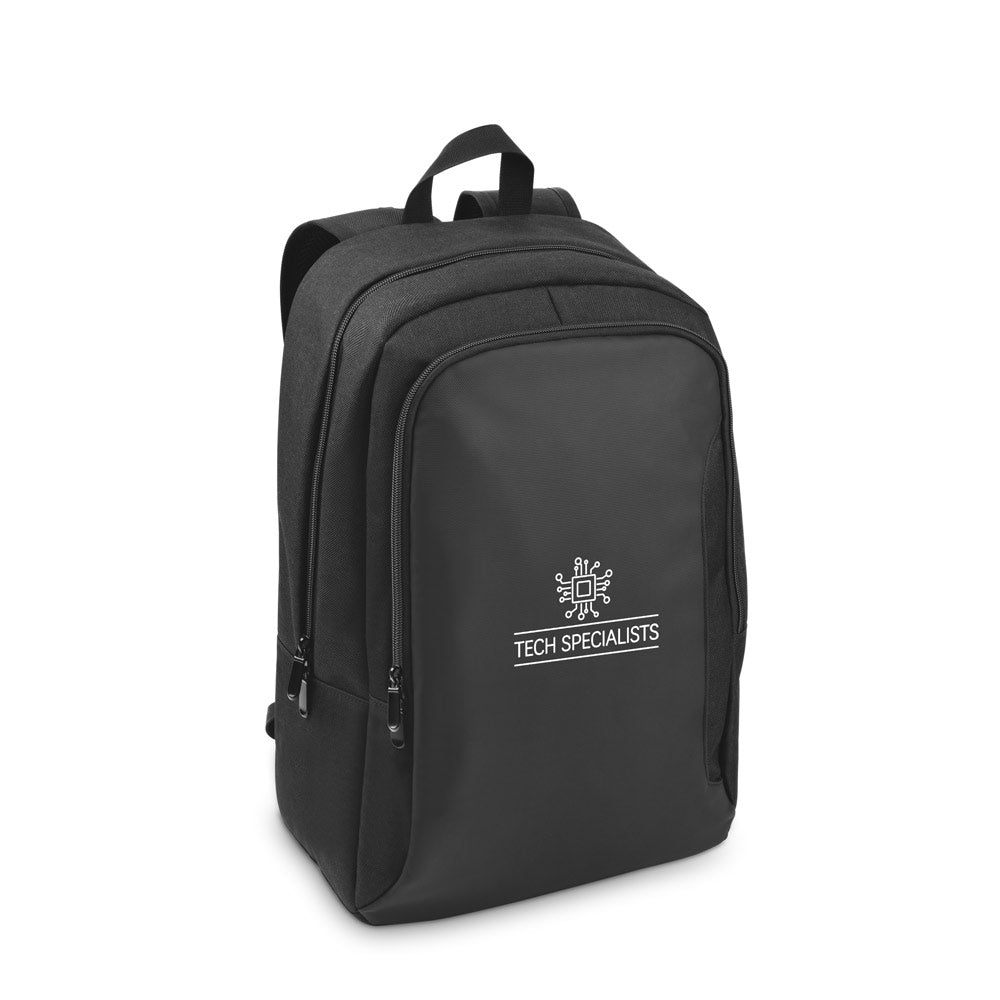 Drammen. Laptop Backpack In High-Density 600D Recycled Polyester